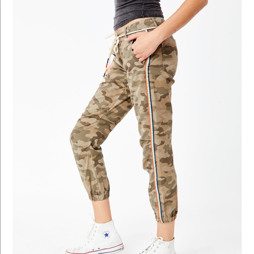 Sundry No. 95 Camo Side Stripe Jogger